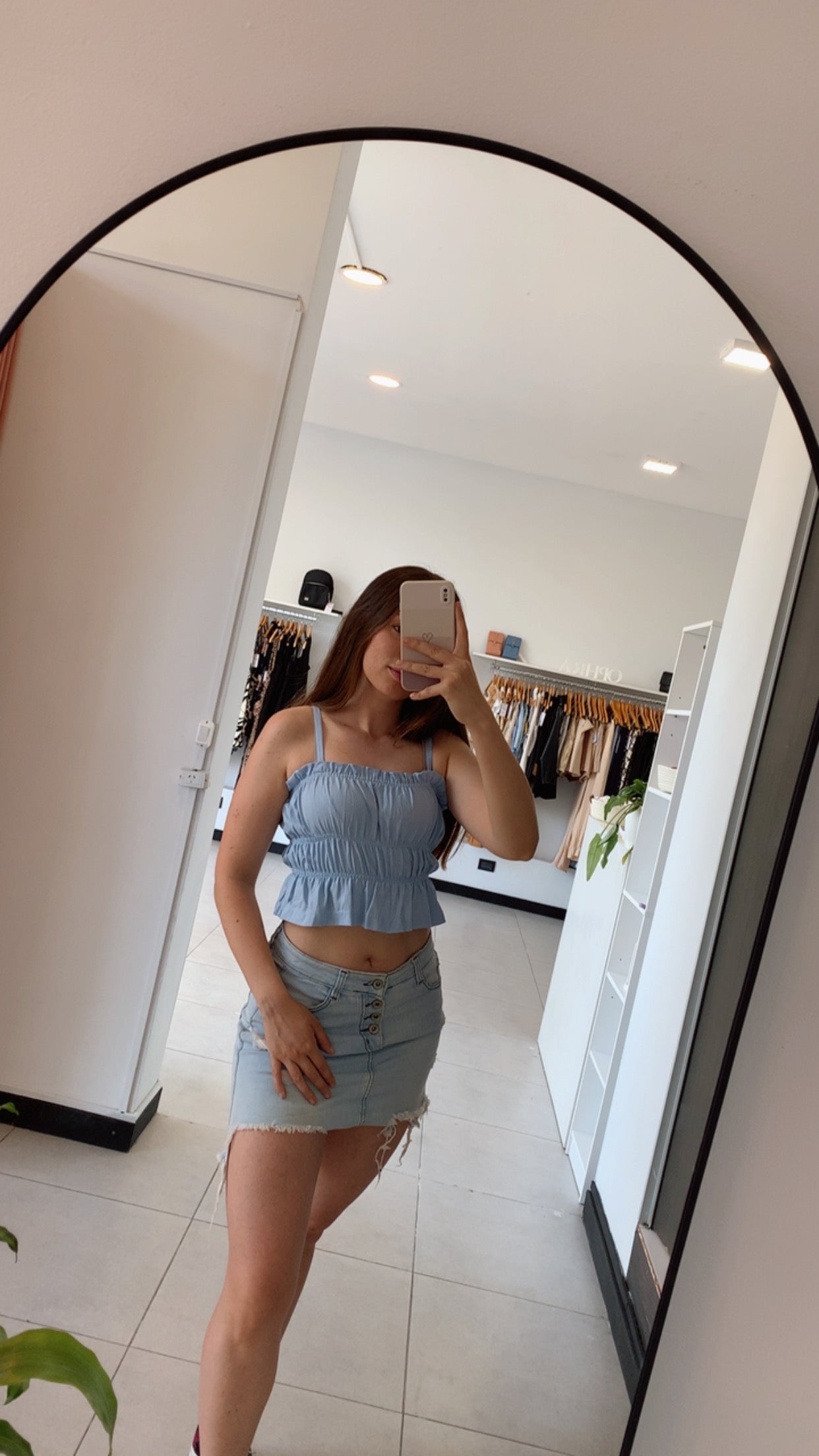 RE111 Top con frunce