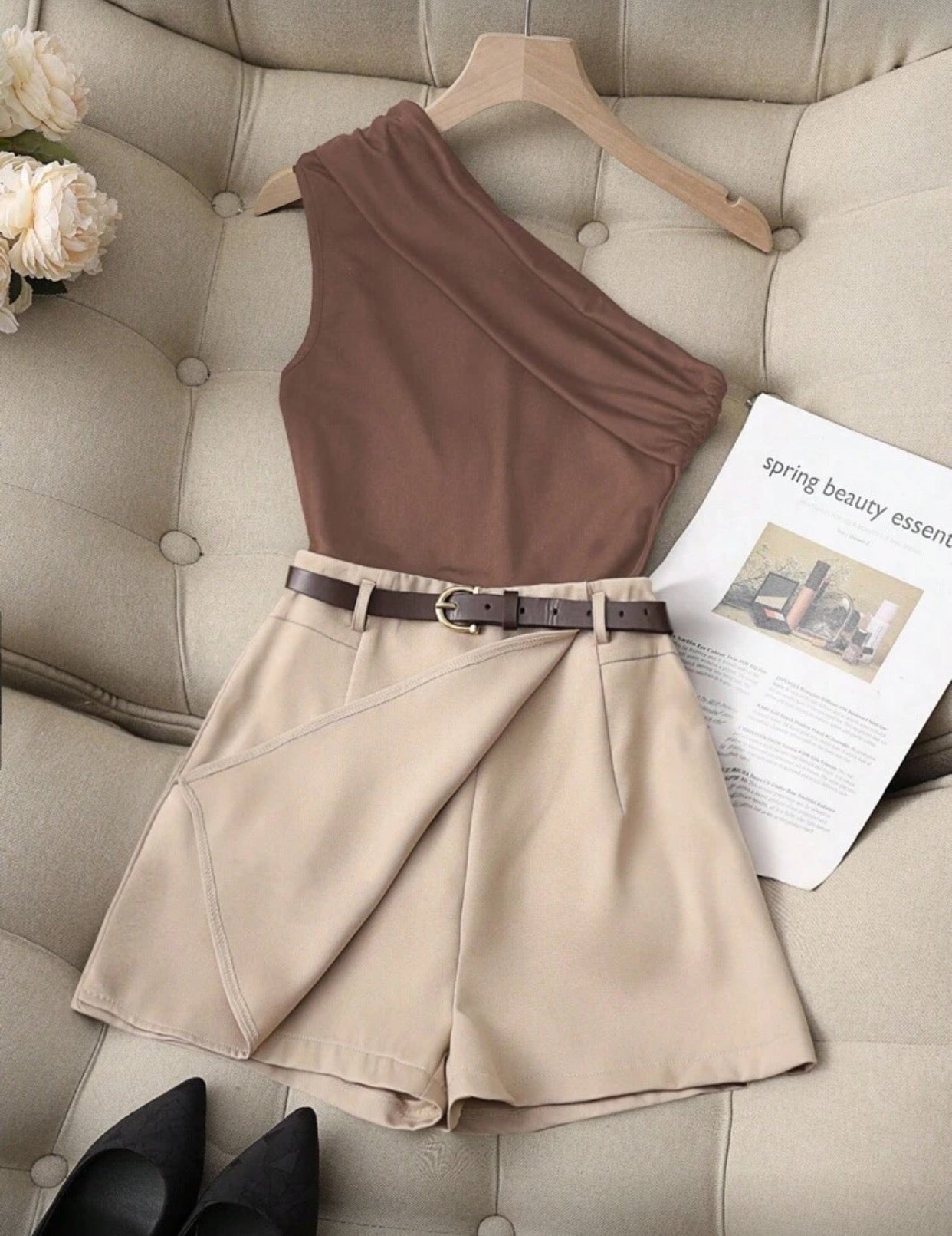 PA115 Falda-pantalón sastrera