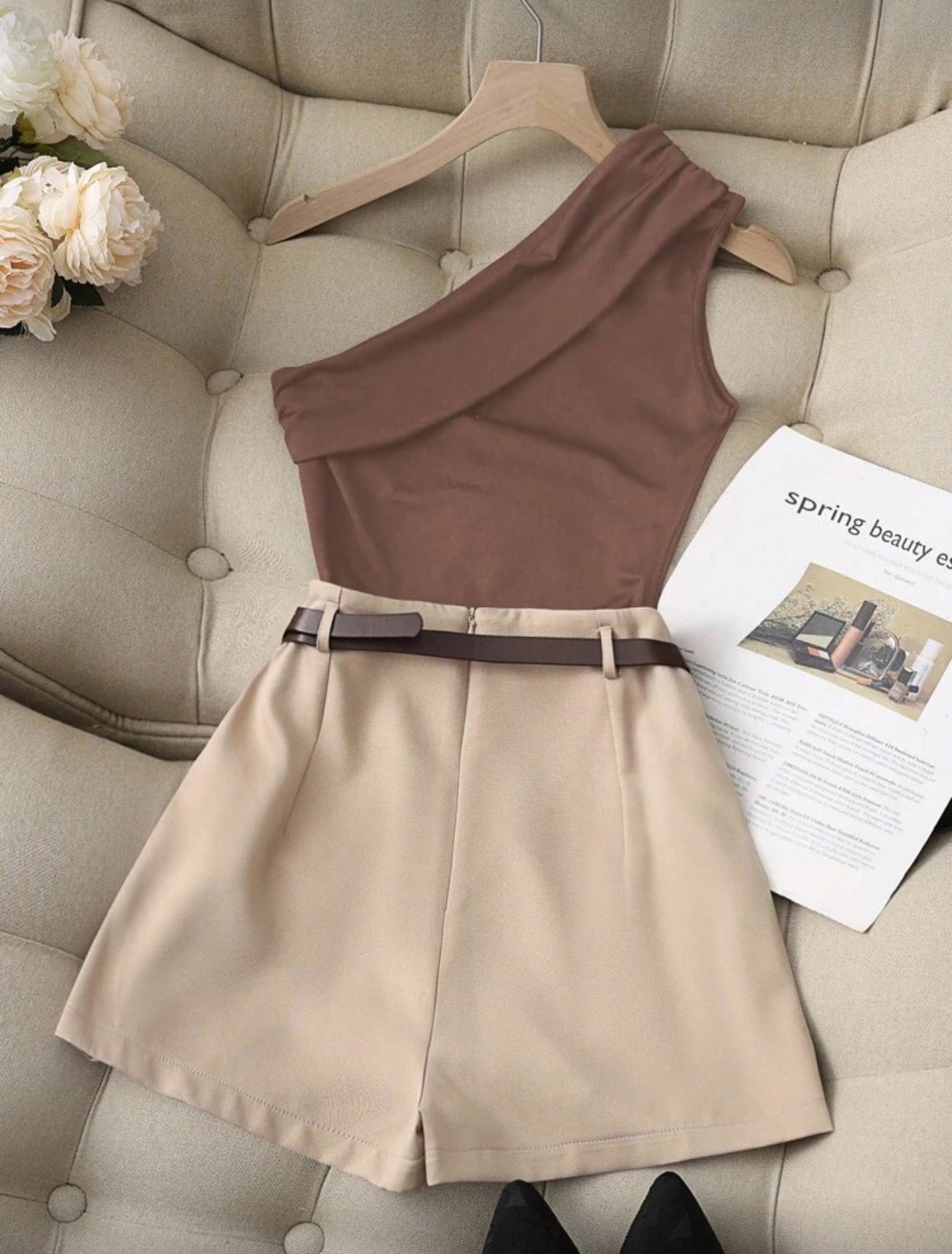 PA115 Falda-pantalón sastrera